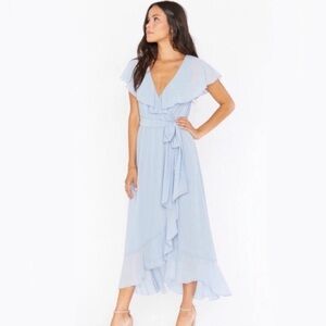 Show Me Your Mumu - Jess Ruffle Midi Dress (Size XL)